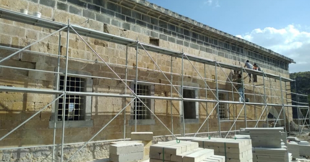 Tarihi cami kısa süre sonra ibadete açılıyor