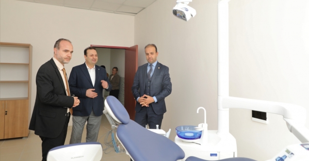 Gültekin’den diş hekimliği fakültesine ziyaret