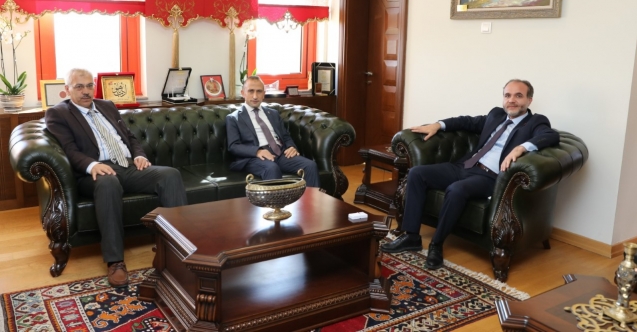 Vali Yardımcılarından Rektör'e ziyaret