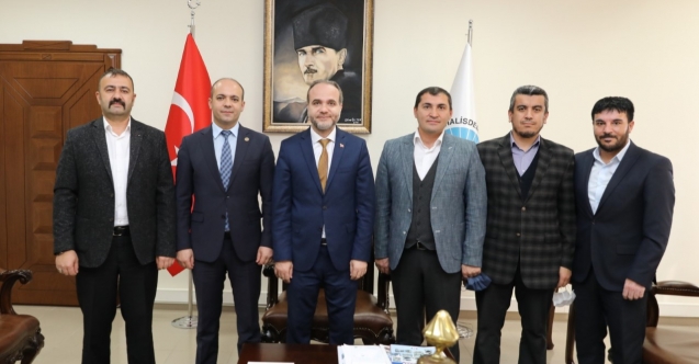 Niğde Sağlık-Sen’den Rektör Uslu'ya ziyaret