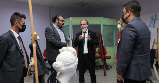 Rektör Uslu, ziyaretlere devam ediyor