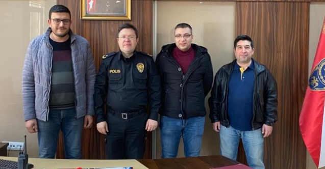 BASIN'DAN MÜDÜR ÖZ'E ZİYARET
