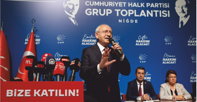 KILIÇDAROĞLU GRUP TOPLANTISINI NİĞDE’DE YAPTI