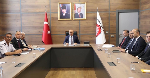 İL GÜVENLİK VE ASAYİŞ TOPLANTISI YAPILDI