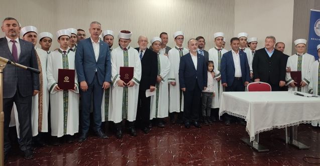 HAFIZLIK İCAZET MERASİMİ YAPILDI