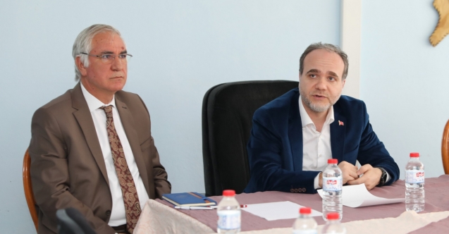REKTÖR USLU BOR KAMPÜSÜNDE AKADEMİK KURUL TOPLANTISINA KATILDI