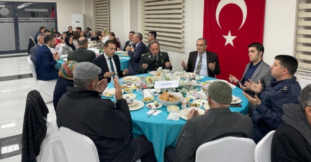ŞEHİT AİLELERİ VE GAZİLER İFTARDA BULUŞTU