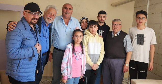 NİKSED'TEN DEPREMZEDE AİLEYE YARDIM ELİ