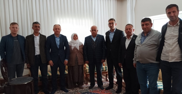 ŞEHİT AİLELERİNE BAYRAM ZİYARETİ