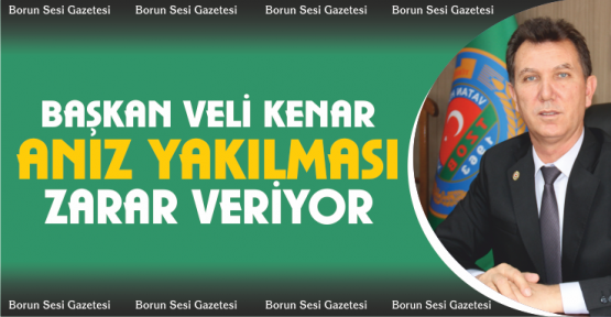 Anız Yakılması, Zarar Veriyor