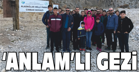 Anlam Okulları Aladağlar'da