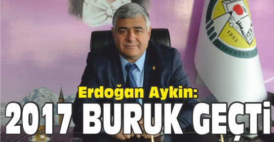 Aykin, 2017 yılı Esnaf için Buruk Geçti