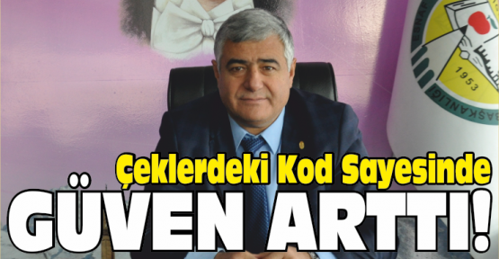 Aykin, Karekod Uygulaması Çeklere Olan Güveni Artırdı