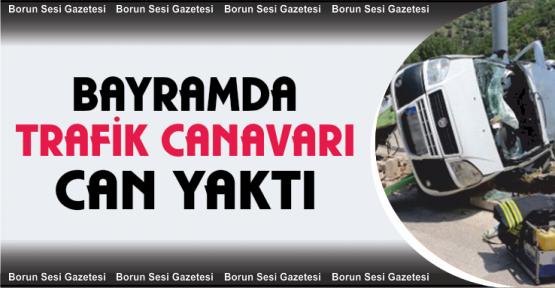 Bayram tatilinin 6 günlük kaza bilançosu: 61 ölü, 429 yaralı