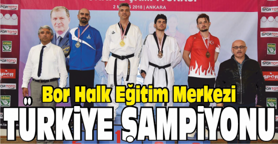 Bor HEM Türkiye Şampiyonu