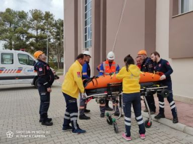 Bor’da Deprem Tatbikatı Yapıldı
