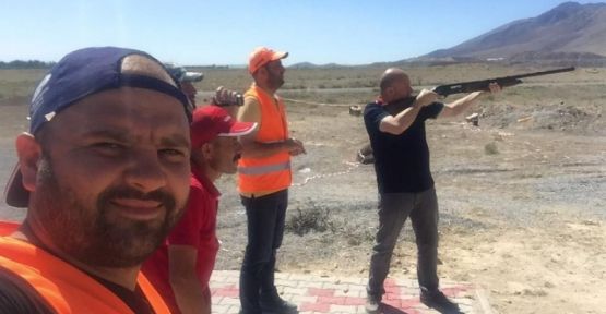 Bor'da Trap ve Tek Kurşun Atış Yarışması