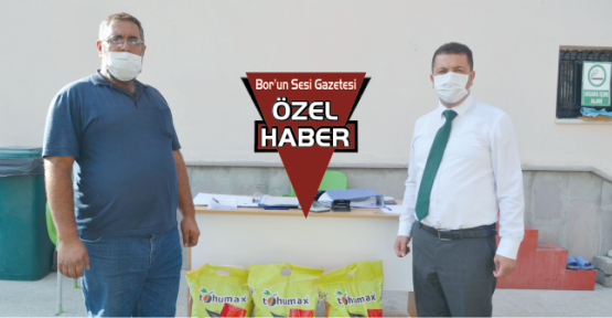 Bor'da Üreticilere Hibeli Tohum