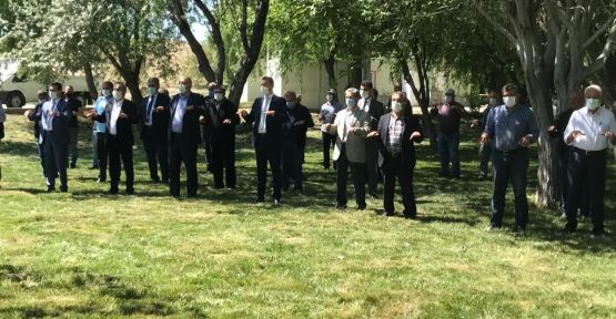 Bor’da yağmur duası edildi