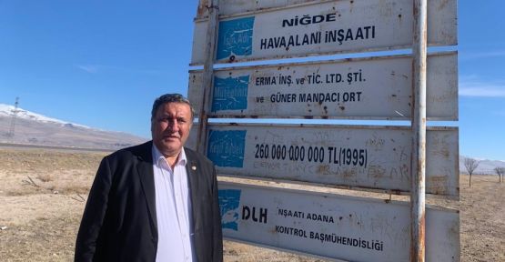 “Çeyrek asırlık havaalanı hayali suya düştü”