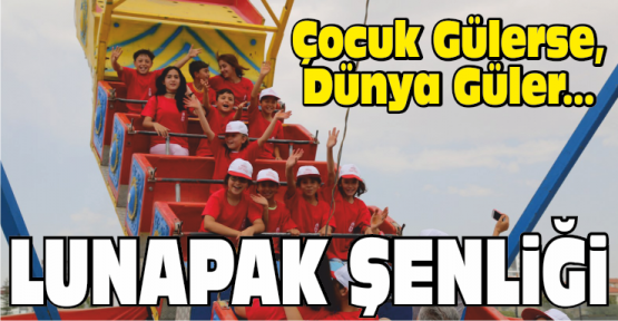 Çocukların Lunapark Keyfi