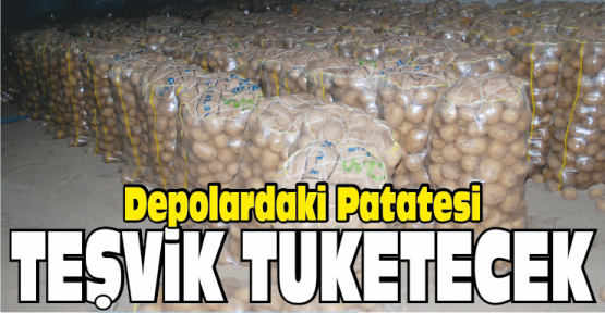 Depolardaki Patatesleri 50 TL’lik Teşvik Tüketecek
