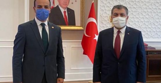 Gültekin'den Bakan Koca'ya Ziyaret