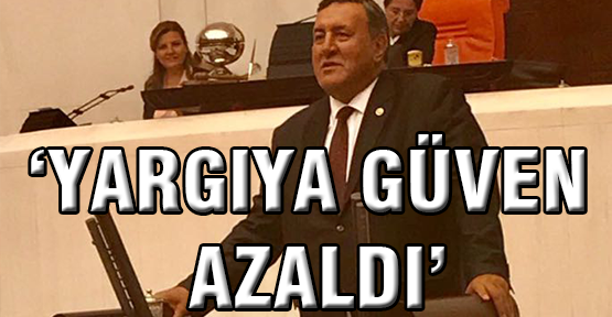 Gürer, “yargıya güven azaldı”