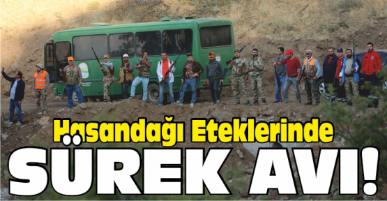 Hasan Dağında Sürek Avı