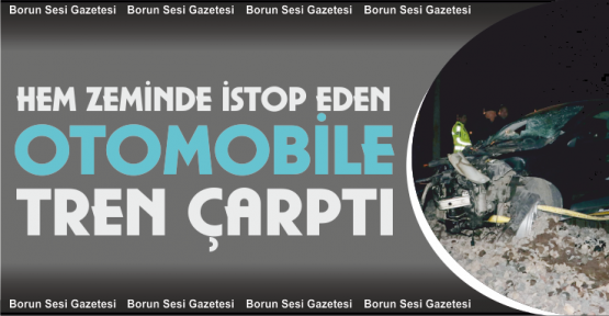 Hemzemin Geçitte İstop Eden Otomobile Tren Çarptı