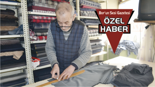 İlkokul üçüncü sınıfta başladı 55 yıldır terzilik yapıyor