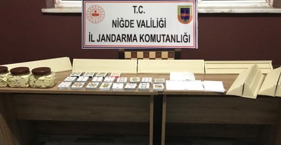Jandarma'dan Sazlıca'da Kumar Baskını