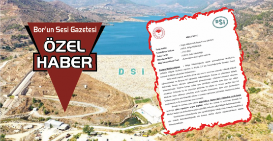 Karanlıkdere göletine onay yok!