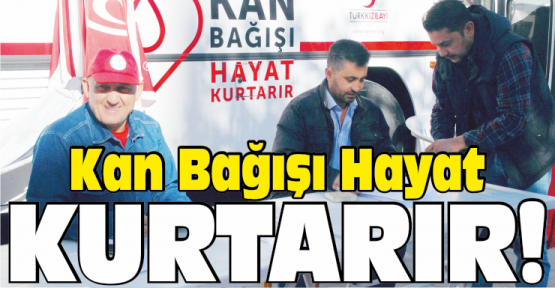 Kızılay'ın Kan Bağış Aracı Niğde'de