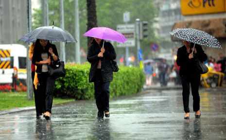 Meteorolojiden Yağış Uyarısı