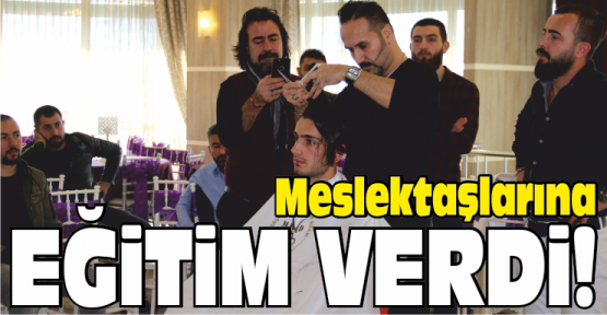 Milli Takım Kuaförleri Meslektaşlarına Eğitim Verdi