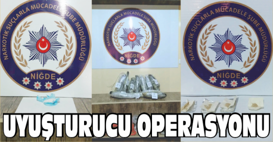 Narkotikten Uyuşturucu Operasyonu
