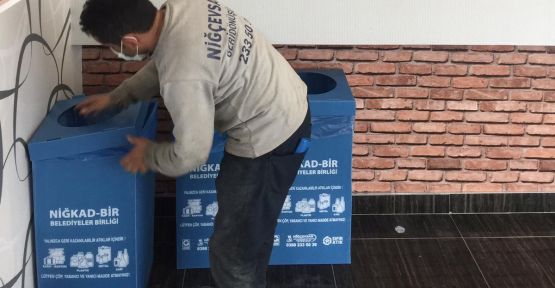 Niğde Belediyesinden “Geri dönüşüm evde başlar“ kampanyası