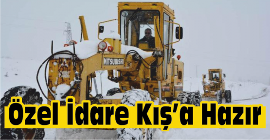Niğde İl Öözel İdaresi Kışa Hazır