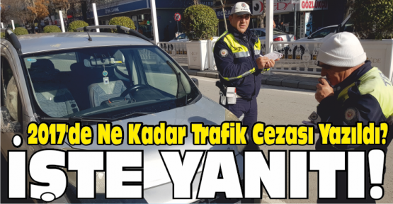 Niğde’de 2017 Yılında 10 Milyon TL Trafik Cezası Kesildi