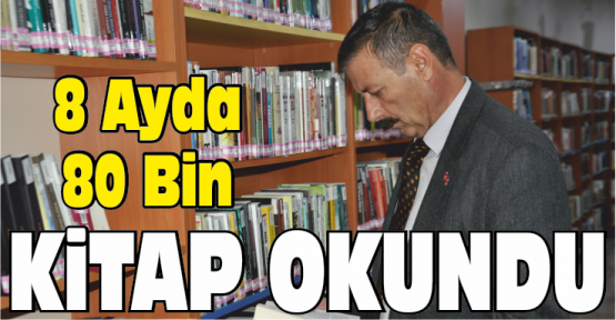 Niğde’de 8 Ayda 80 Bin Kişi Kitap Okudu