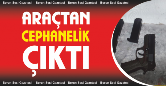 Niğde'de Cephanelik Gibi Ticari Araç Yakalandı