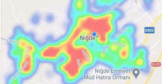 Niğde’de Kısıtlamalarla Harita Yeşile Dönüyor
