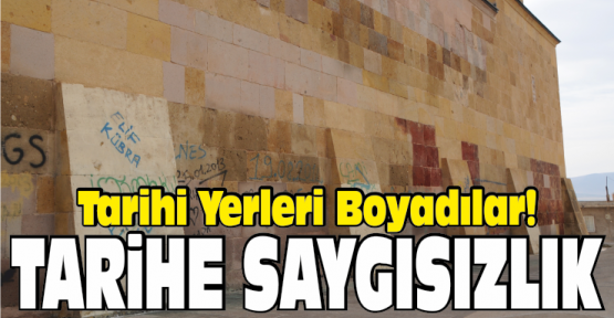 Niğde'de Tarihe Saygısızlık