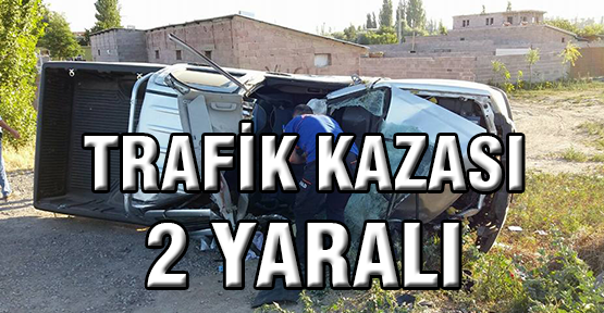 Niğde'de trafik kazası, 2 yaralı