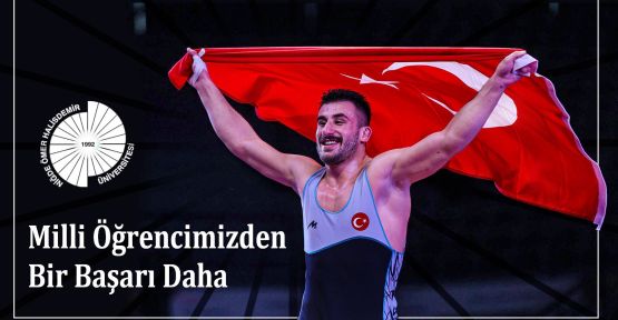 Niğde'li Milli Öğrenciden bir başarı daha