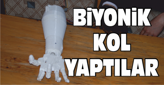 Öğrenciler Biyonik Kol Tasarladılar
