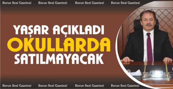 Okullarda Cips, Kola Satılamayacak