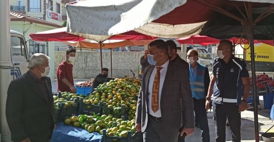 Pazar Yerlerine Sıkı Denetim