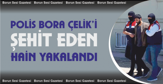 Polis Bora Çelik’i Şehit Eden Terörist Yakalandı
